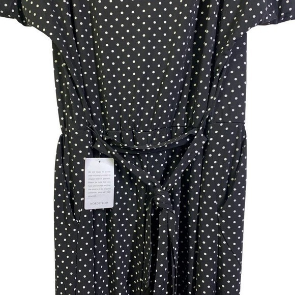 BY DESIGN Black &‎ White Polka-Dot Jumpsuit - NWT - Picture 10 of 15